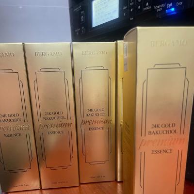 Serum Bergamo 24k Gold Bakuchiol Premium Essence 120ml